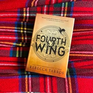 1ST EDITION! Fourth Wings by Rebbeca Yarros (SPRAYED EDGES)